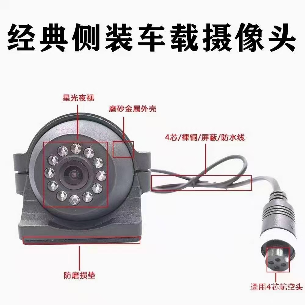 经典侧装车载摄像头